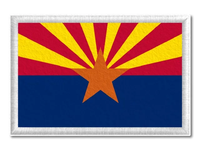 Vlajka Arizony tištěná nášivka