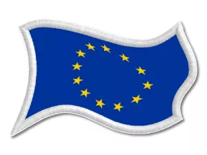 Vlajka EU tištěná nášivka Vlajka EU tištěná nášivka