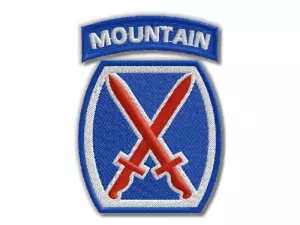 nášivka 10th Mountain Division SSI