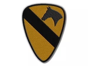 Nášivka 1st Cavalry Division Decal