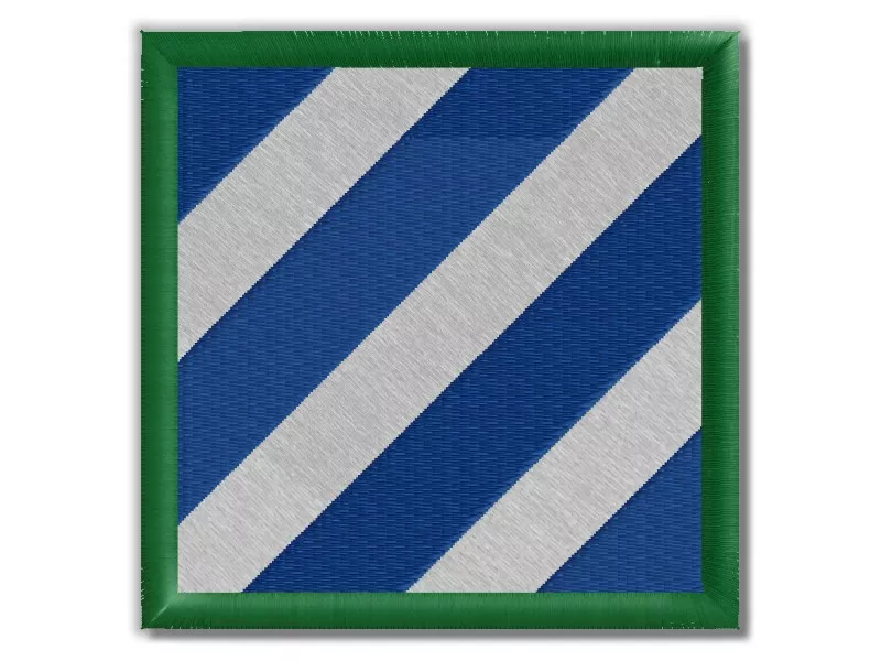 Military nášivka  3rd Infantry Division