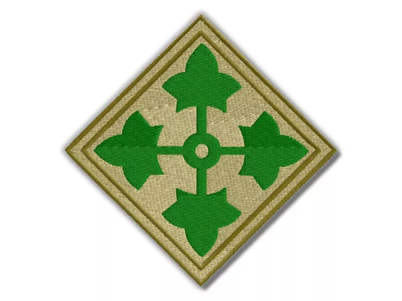 Military nášivka 4th Infantry Division