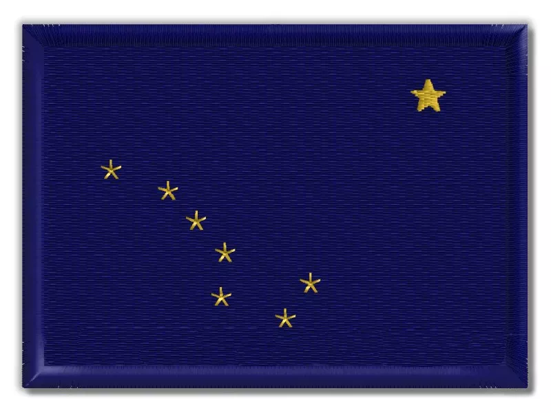  Nášivka Alaska vlajka