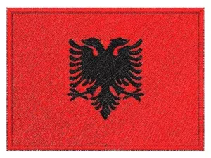  Nášivka Albánská vlajka