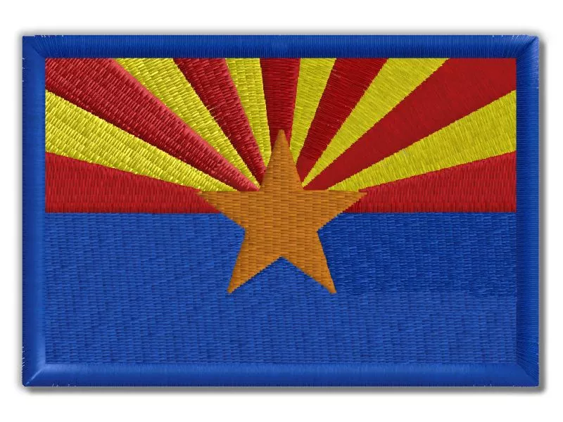Nášivka Arizona vlajka