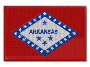 Nášivka Arkansas vlajka