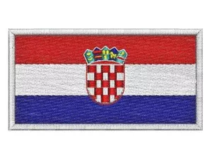 Nášivka Chorvatská vlajka