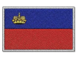 Nášivka Lichtenštejnská vlajka