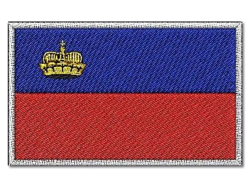 Nášivka Lichtenštejnská vlajka
