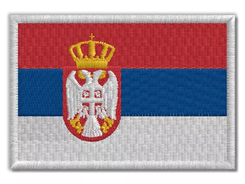 Nášivka Srbská vlajka