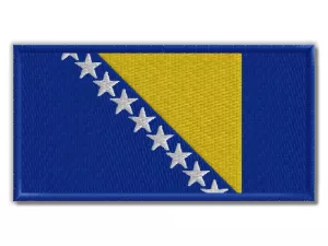Nášivka Vlajka Bosny a Hercegoviny