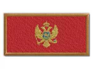 Nášivka Vlajka Černé Hory