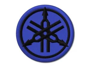 nášivka Yamaha modro / černá