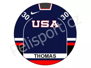 Potisk USA USA verze 3 tmavá