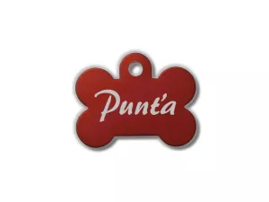 psí známka červená