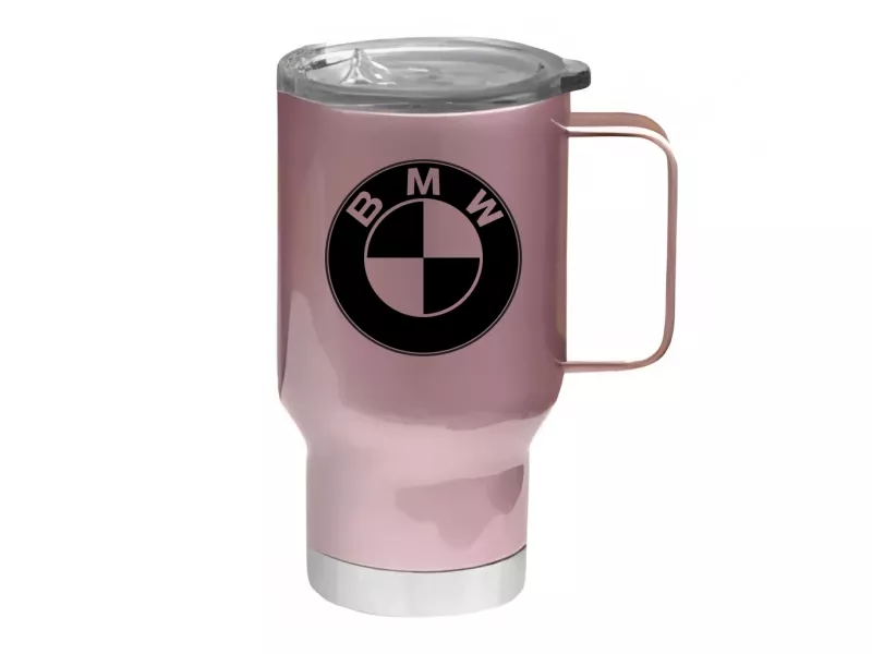 Termohrnek růžový BMW