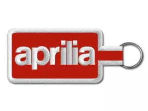vyšívaná  Klíčenka Aprilia