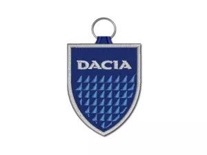 vyšívaná Klíčenka Dacia