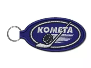 vyšívaná Klíčenka Kometa Brno