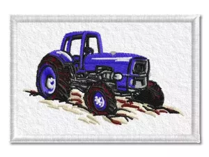 Výšivka Traktor