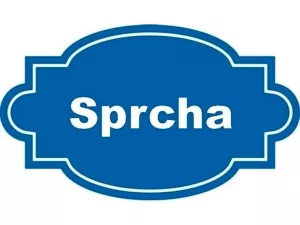  Dveřní štítek Sprcha modrá