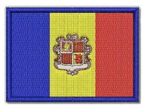  Nášivka Andorská vlajka