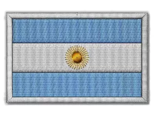 Nášivka Argentinská vlajka