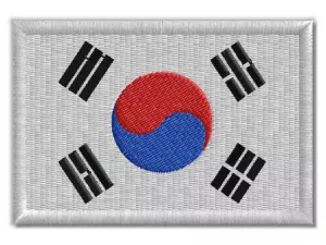 Nášivka vlajka Jižní Korea