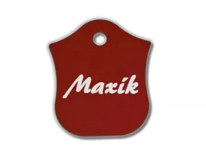 Psí známka Erb červená