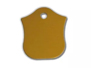 Psí známka Erb zlatá