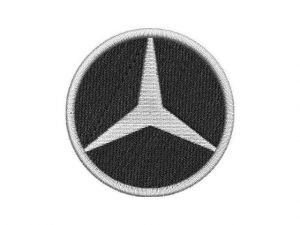 Nášivka Mercedes | ø 5 cm, ø 7 cm