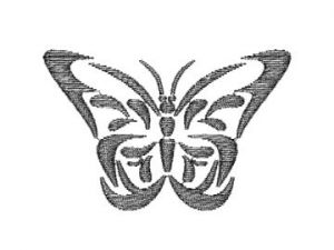 Výšivka Motýl | Výšivka, Nažehlovačka
